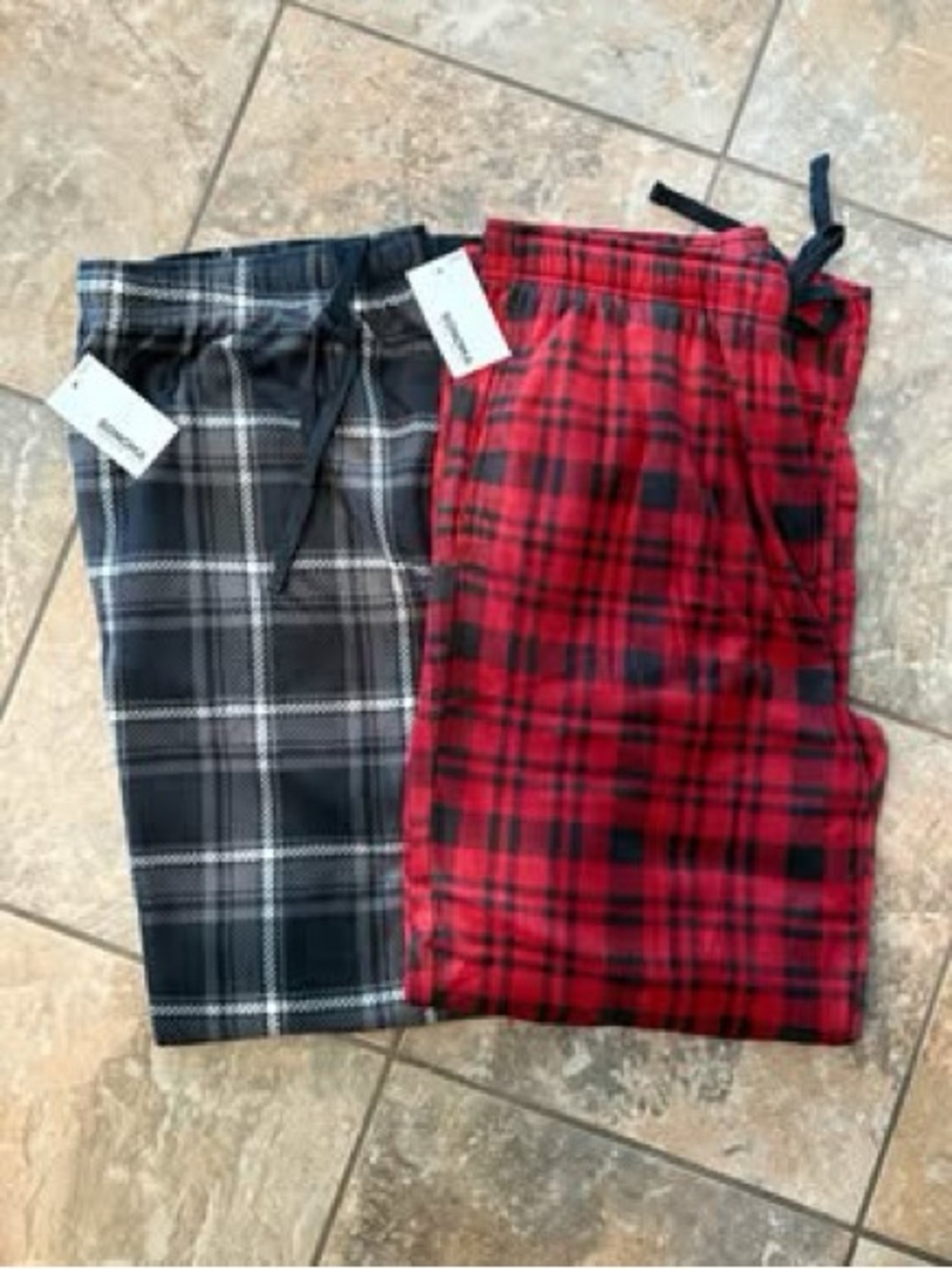NWT. Men’s Plaid Lounge Pants
